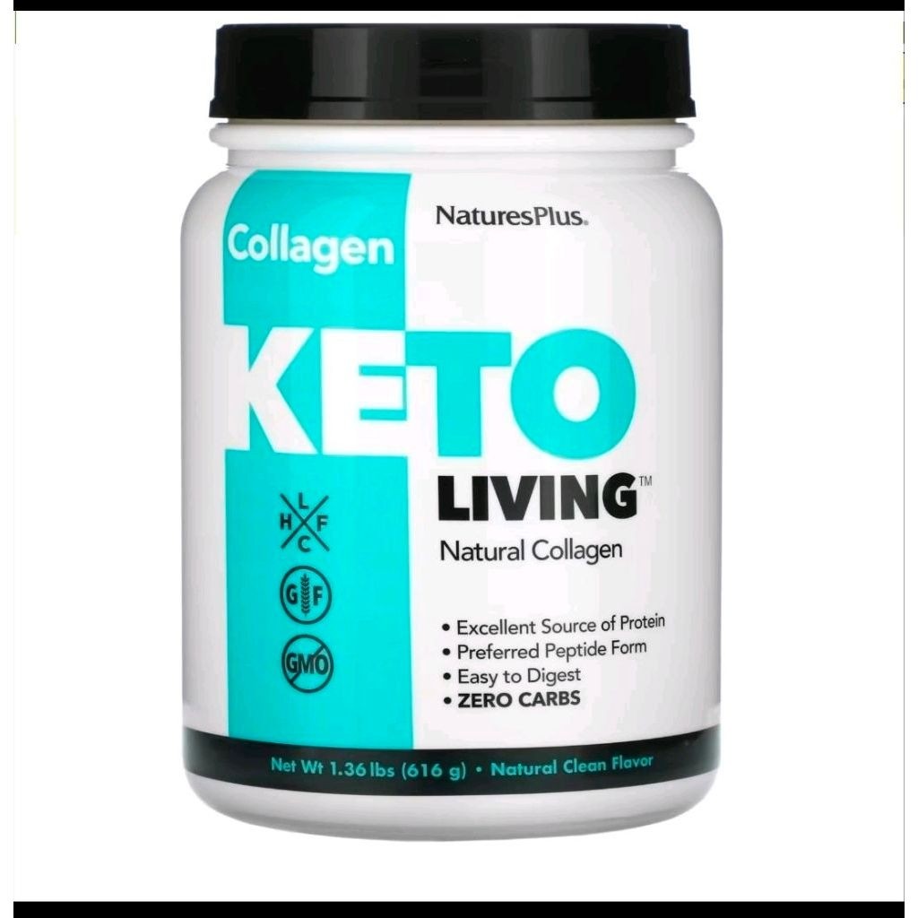 Natures Plus keto living natural collagen 616g