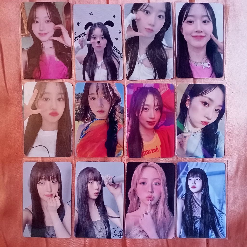 OFFICIAL PHOTOCARD NMIXX HAEWON AD MARE ENTWURF EXPERGO F304: STICK OUT FORWARD HAEVY SERENADE