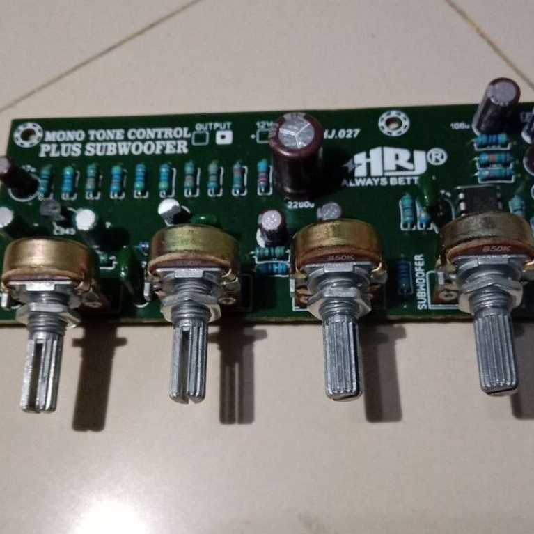 tune control mono + subwoofer