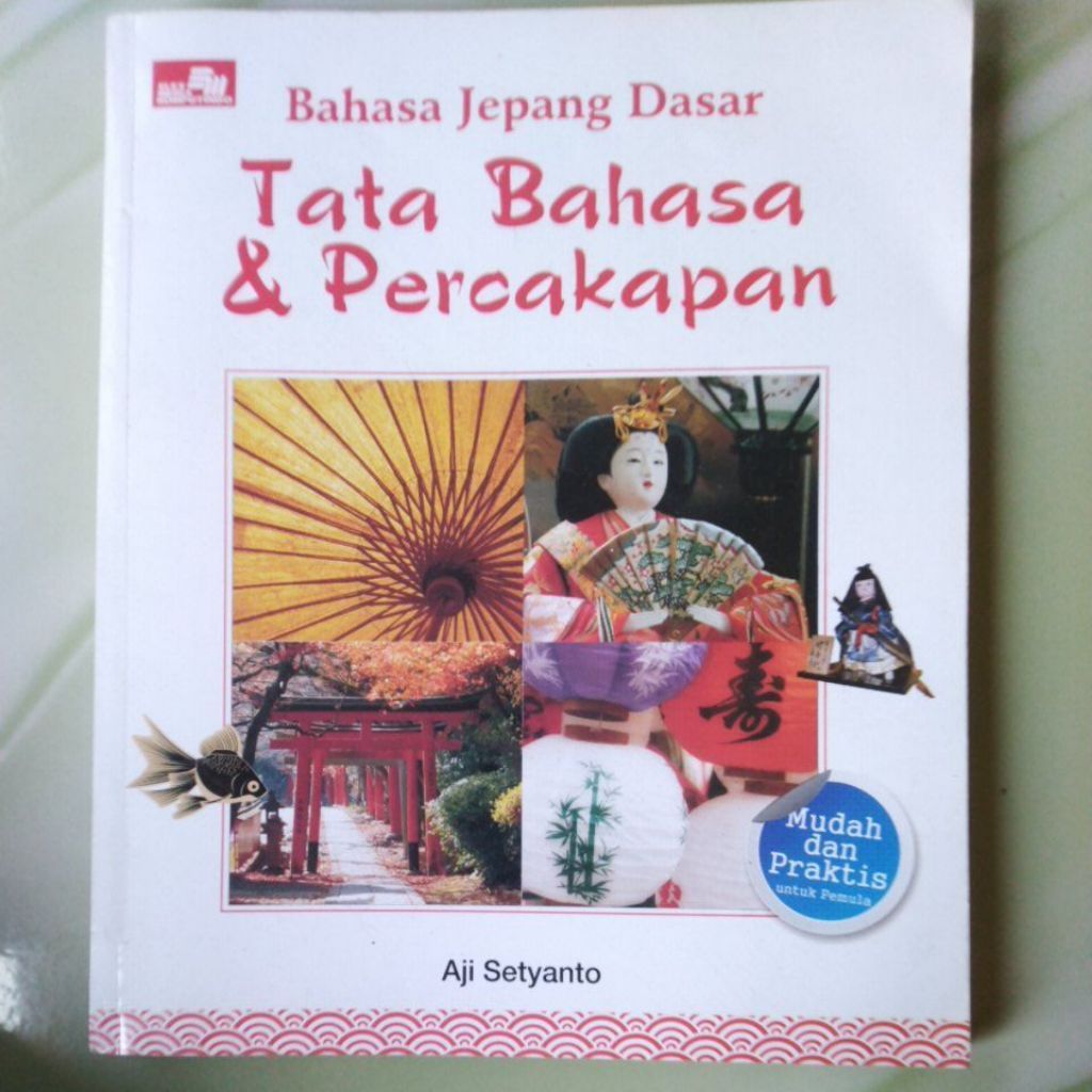 Buku Bahasa Jepang Dasar Tata Bahasa & Percakapan