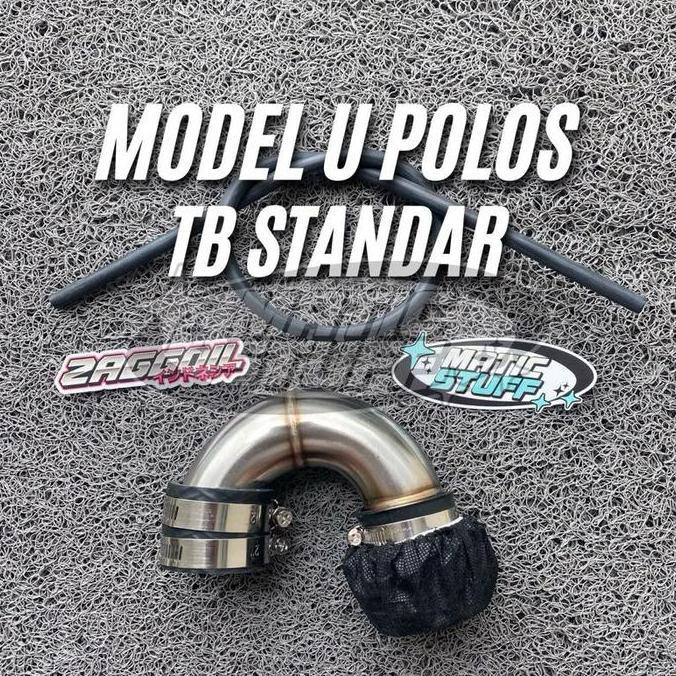 [CUCI GUDANG] Velocity filter jamur Model U Free selang Hawa [Open Filter Udara] (aerox old/new, nma