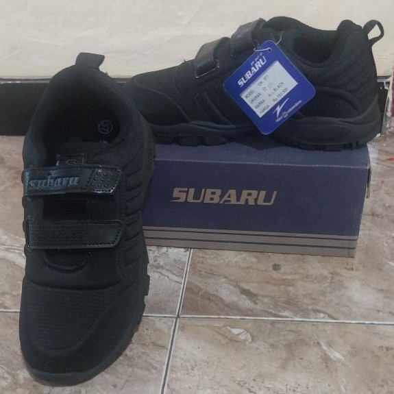 Sepatu Anak Laki-Laki  Subaru Hitam 31-37