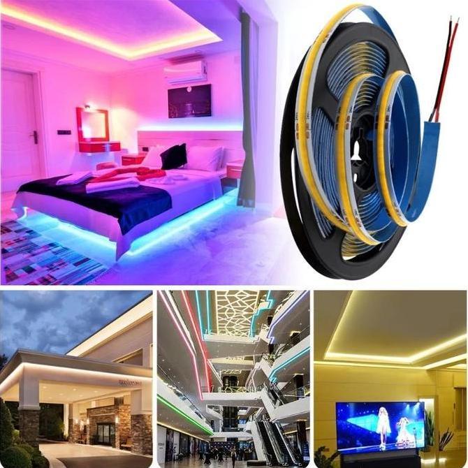 [CUCI GUDANG] Lampu Strip LED Estetik 24V LED Strip COB 24V Panjang 10m