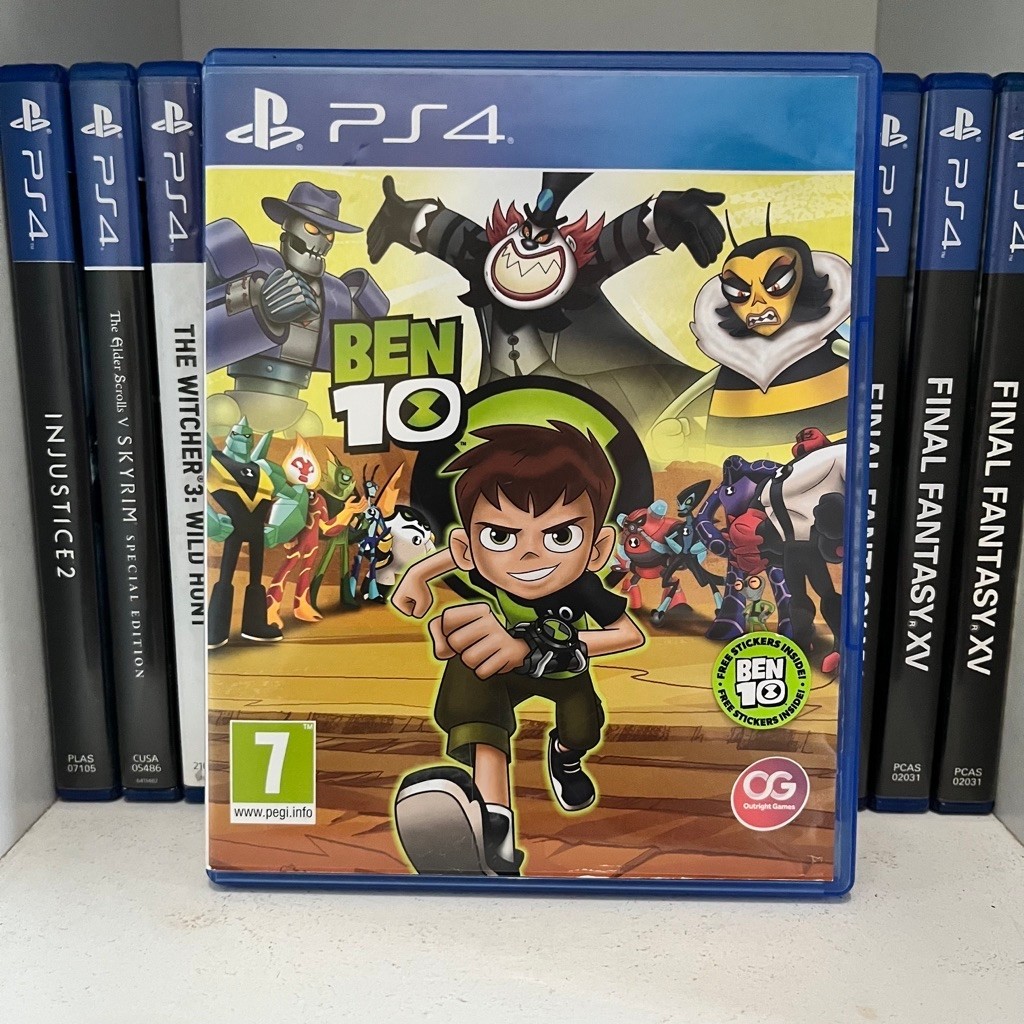 ben 10 ps4 disc benten playstation4 kaset ps bd
