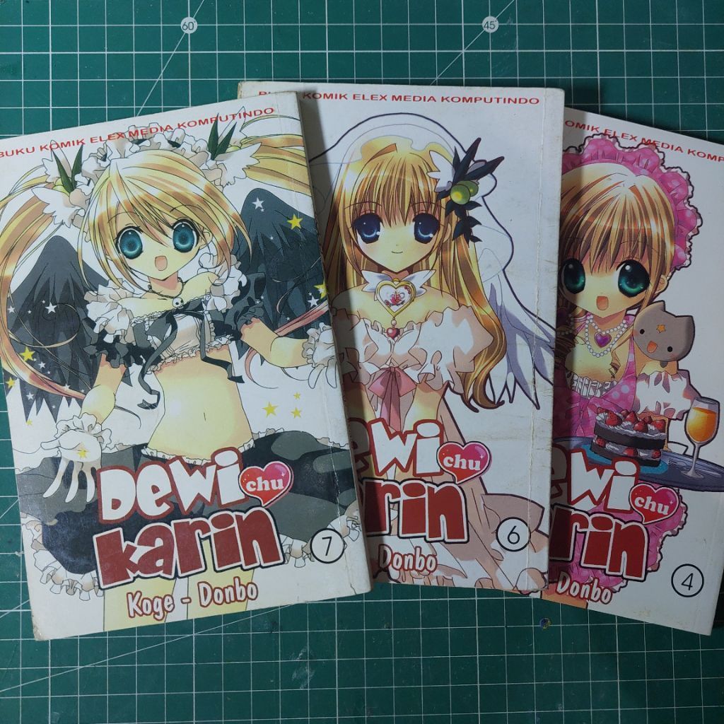 Komik Dewi Karin Chu Koge-Donbo Vol 4 6 7, Dewi Karin Vol 2 cabutan