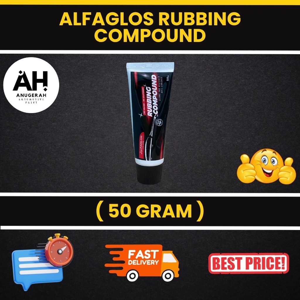 Alfaglos Rubbing Compound (50 Gram)