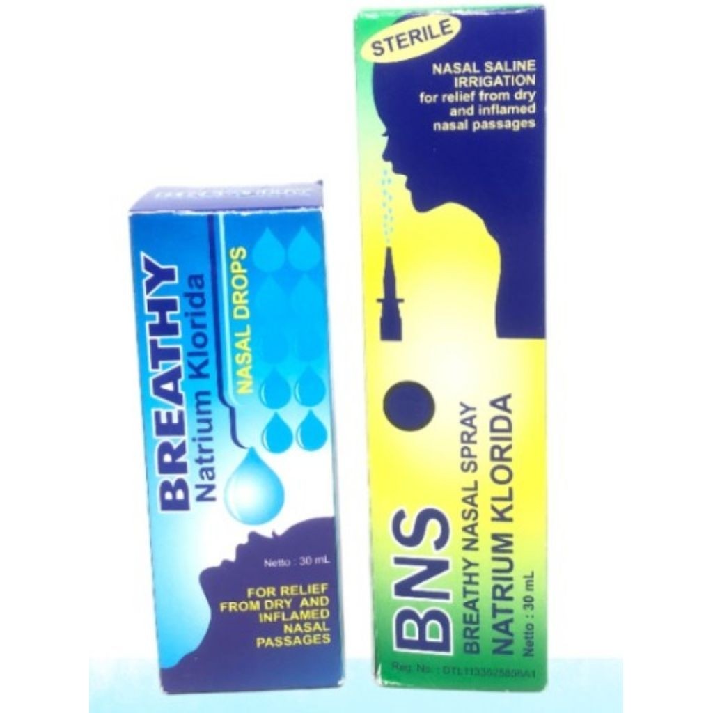 BREATHY NASAL DROP / BREATHY NASAL SPRAY / BREATHY NASAL DROP BAYI / BREATHY NASAL SPRAY ANAK