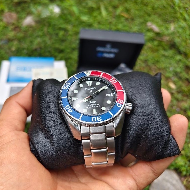 seiko sumo pepsi spb181j1 fullset  spb181