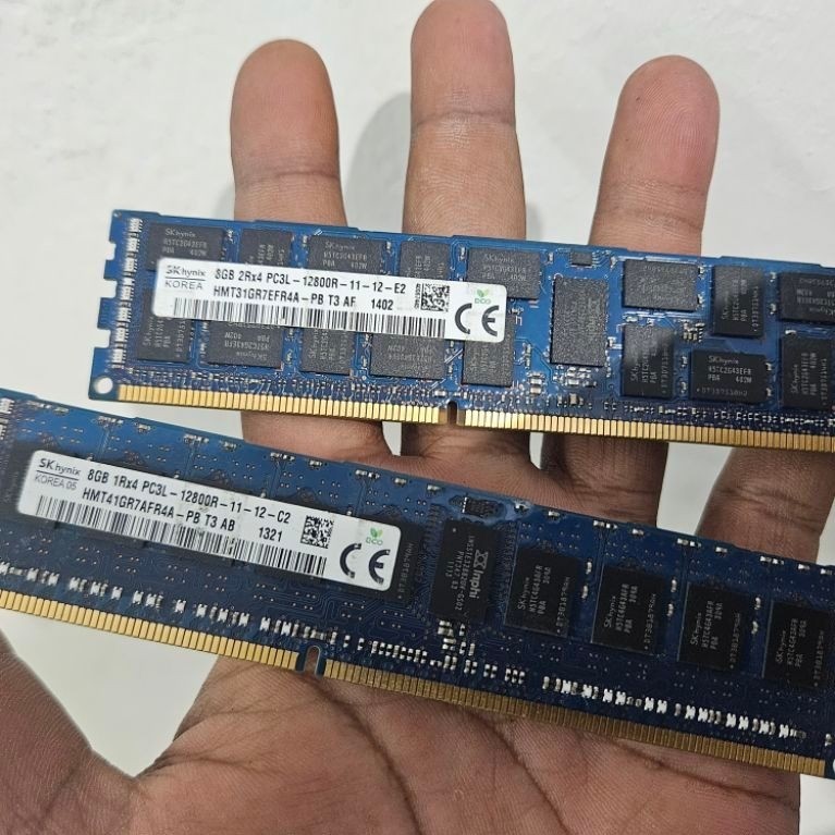 ram server SKhynix 8gb 1Rx4 pc3L-12800R
