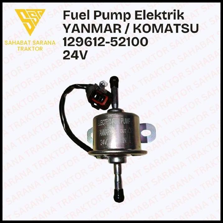 DISKON ELECTRIC FUEL PUMP 129612-52100 24VOLT YANMAR 