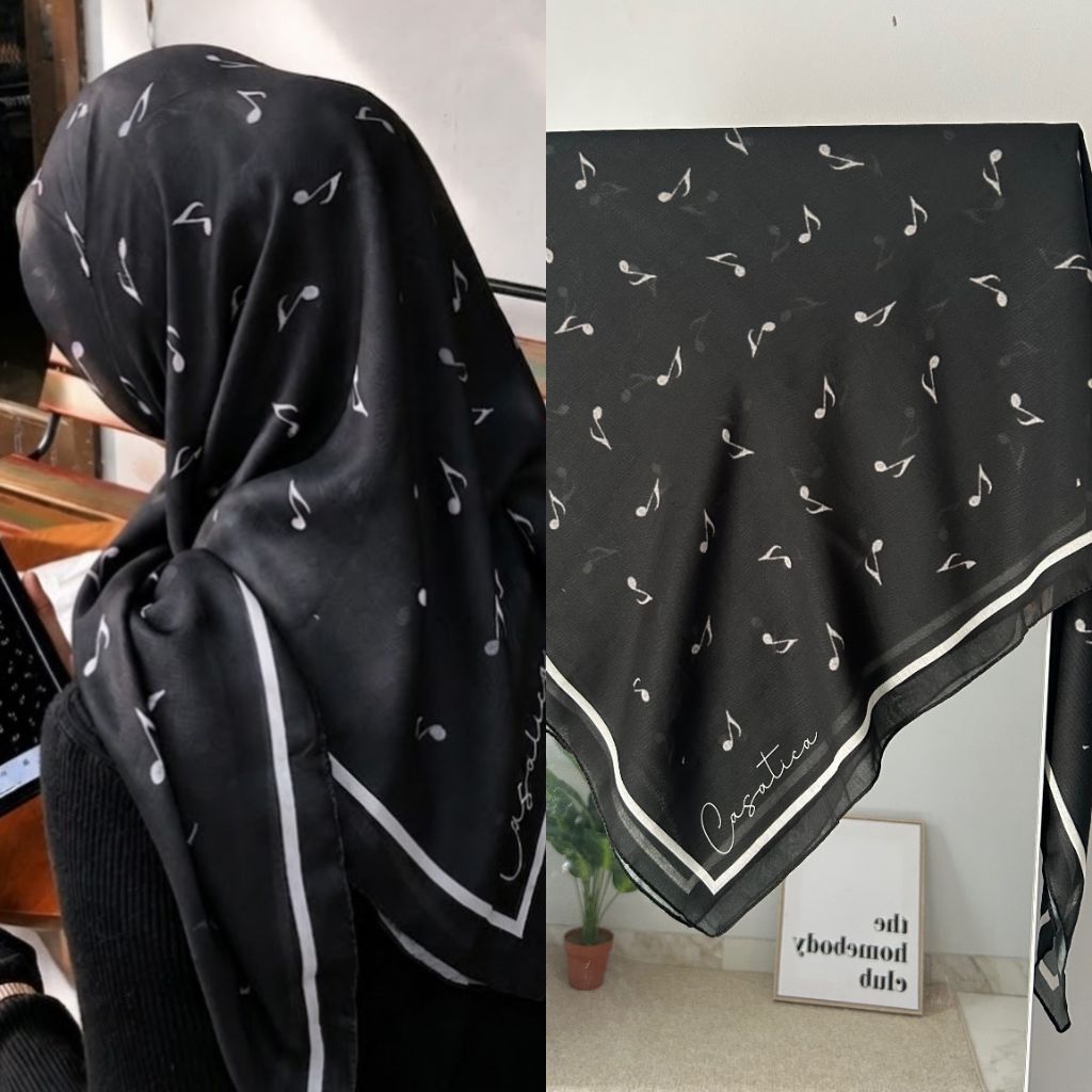CASATICA HIJAB printing voal premium pattern
