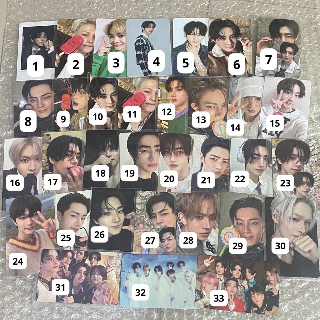 [ Clearance Sale ] Photocard Official All About Pc Enhypen Jungwon Heeseung Jay Jake Sunghoon Sunoo 