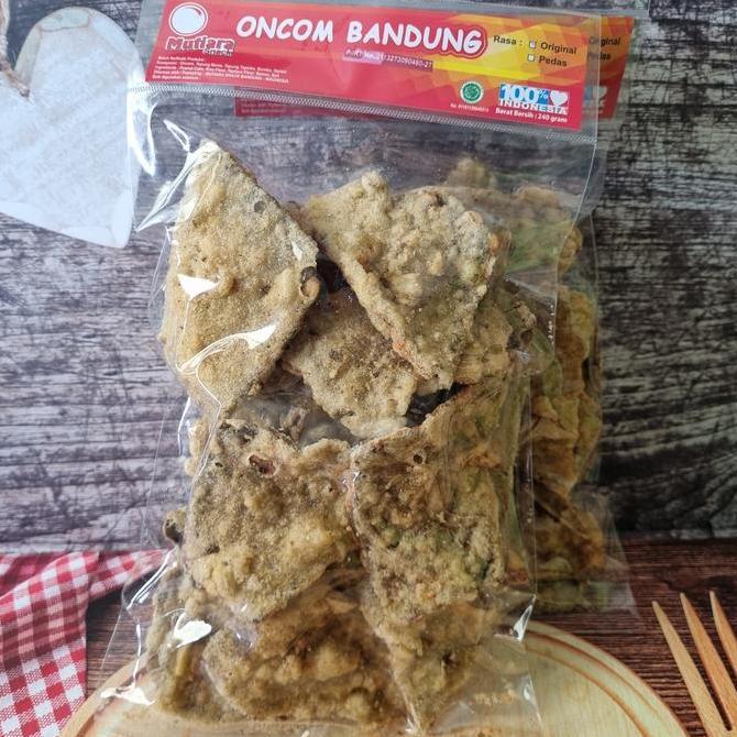 987ABASYI - KERIPIK ONCOM GORENG RAOS OLEH OLEH KHAS BANDUNG