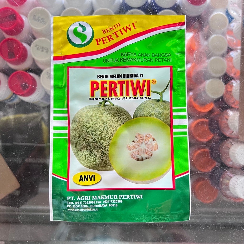 Benih Melon Pertiwi Anvi 600 Biji Original