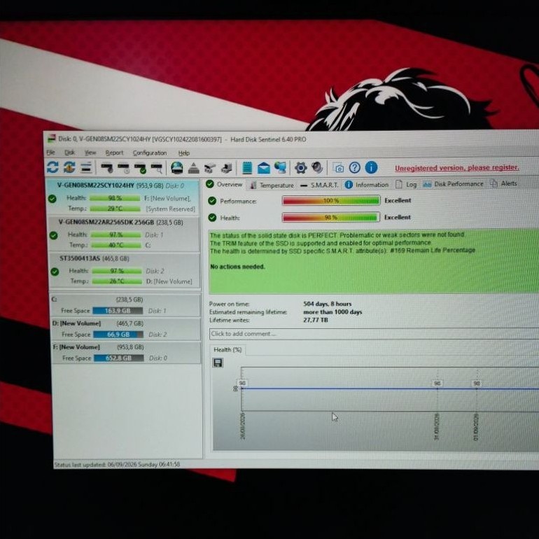 ssd 1TB vgen platinum