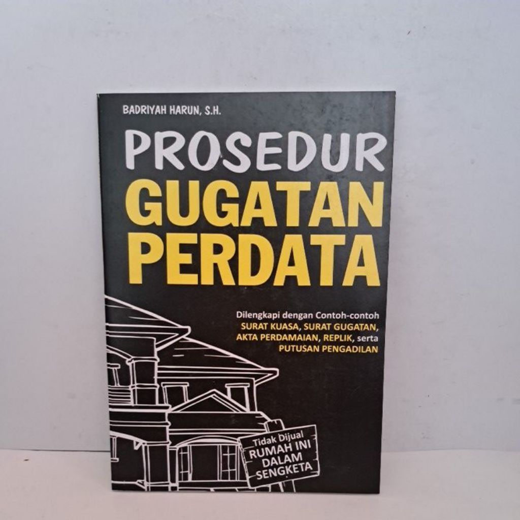Buku PROSEDUR GUGATAN PERDATA