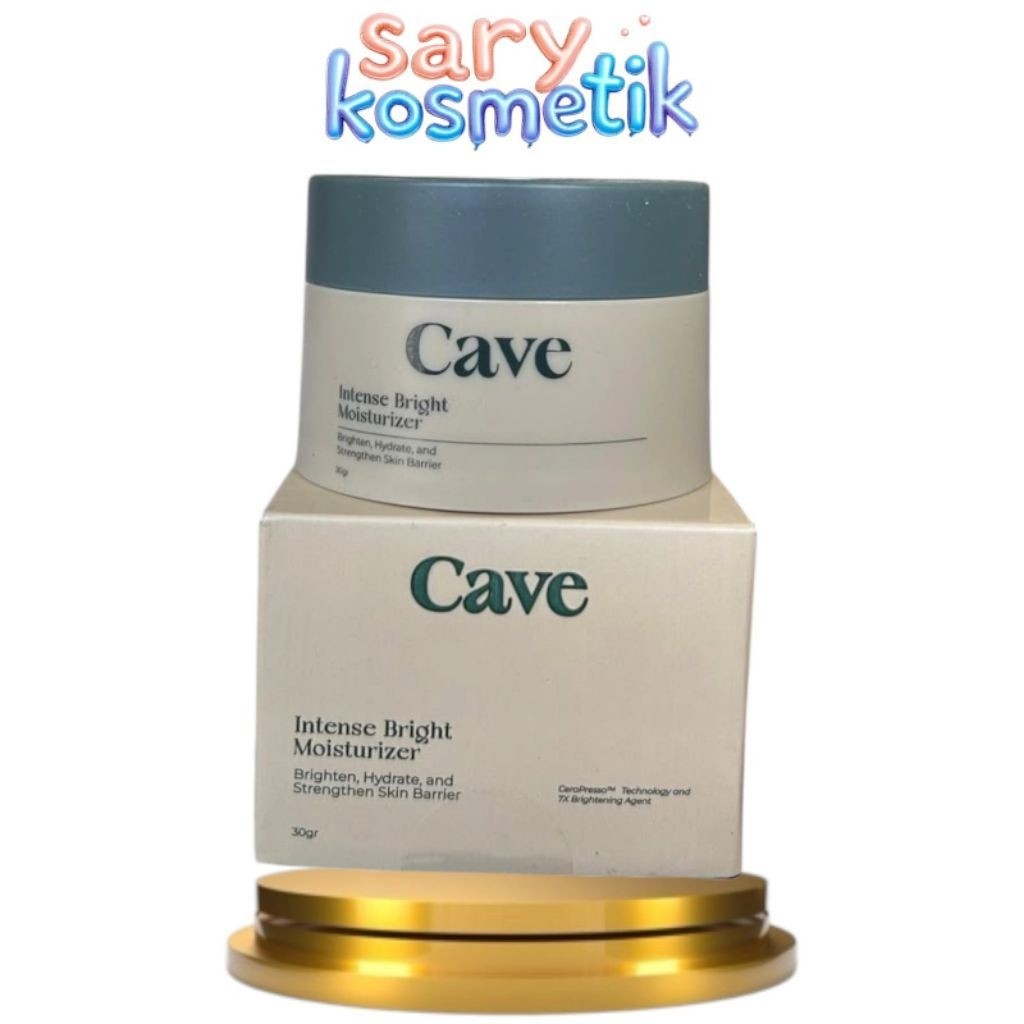 oc.ux} CAVE intense brightening moisturizer 30 gr pertahankan skin barrier cerah dan lembab