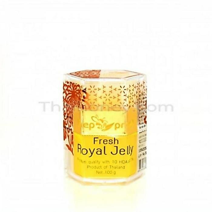 100gram Royal Jelly Thepprasit - Asli - Product Of Thailand