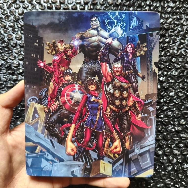 BD Kaset Ps4 Marvel Avengers Steelbook