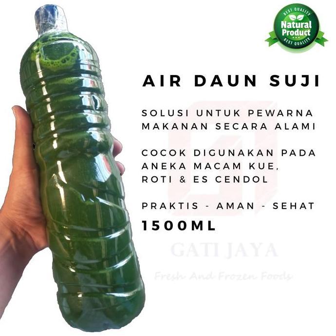 Daun suji | Air daun suji | Air perasan daun suji