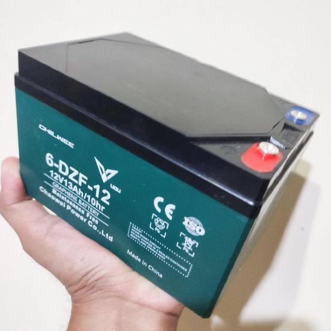 SATUSATUTOKO - AKI CHILWEE 6-DZF-12 CHILWE 6DZF12 12V - 12AH AKI SEPEDA LISTRIK BATERAI SEPEDA LISTR