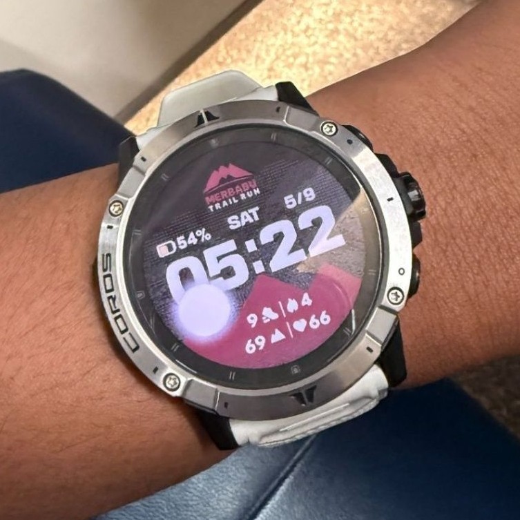 Coros Vertix 2 Grey Strap