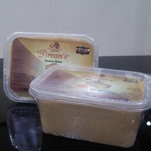 HALAWA AB DREAMS SESAME HALVA 250GR Sesame Makanan Arab Timur Tengah