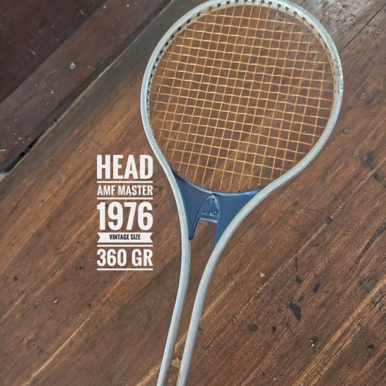 RAKET TENIS HEAD VINTAGE 1976 SECOND