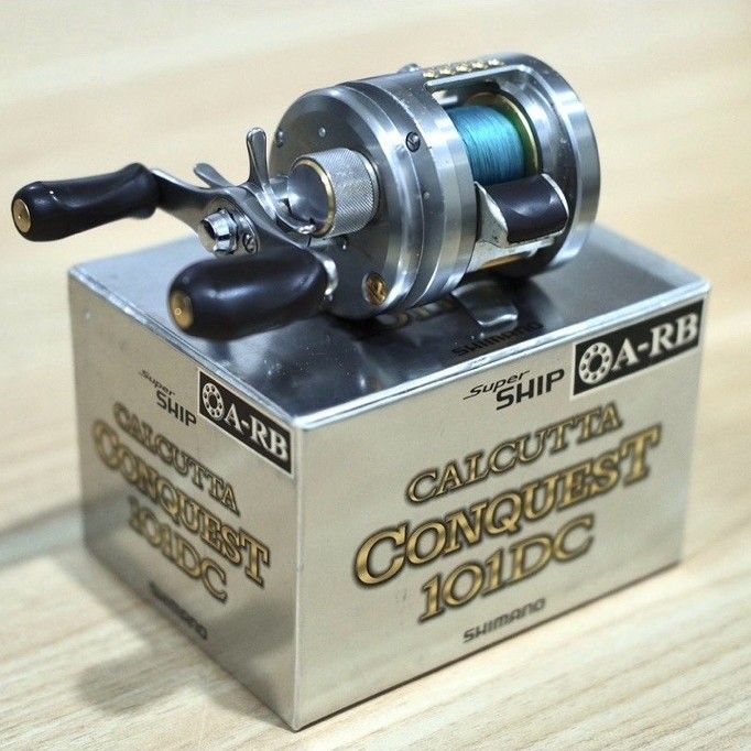 reel shimano second murah original Shimano Calcutta Conquest 101DC 04 Model JDM Japan