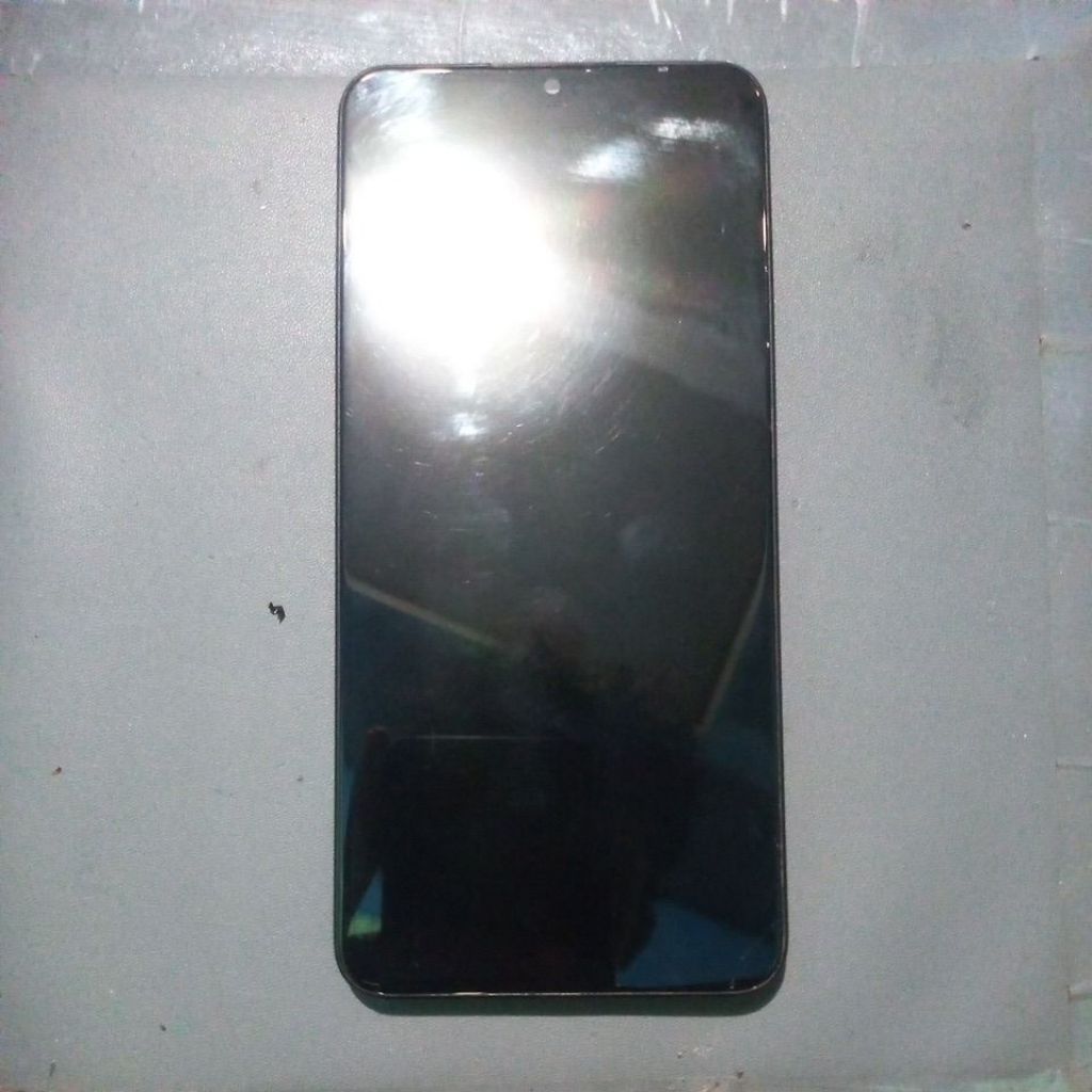 LCD TOUCHCREEN + FRAME XIAOMI REDMI 9 MULUS FUNGSI NORMAL MI US RETAK SEDIKIT DI BAWAH ASLI ORIGINAL