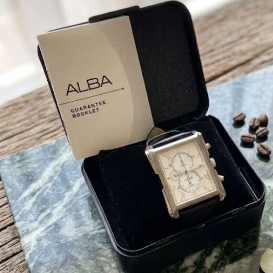Alba Ori Chronograph AU2079X1 - Jam Tangan Quartz Stainless Steel