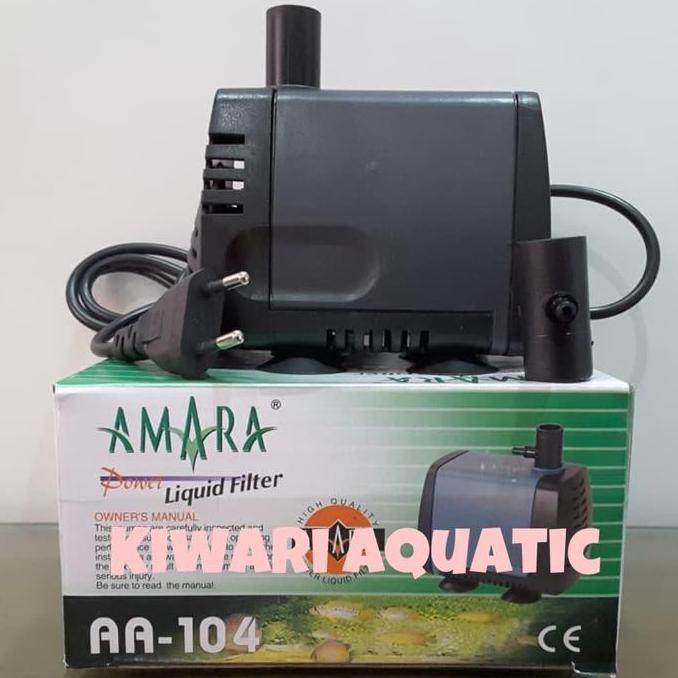 TERBARU - Pompa Aquarium / Kolam / Hidroponik Amara AA 104 / Amara 104