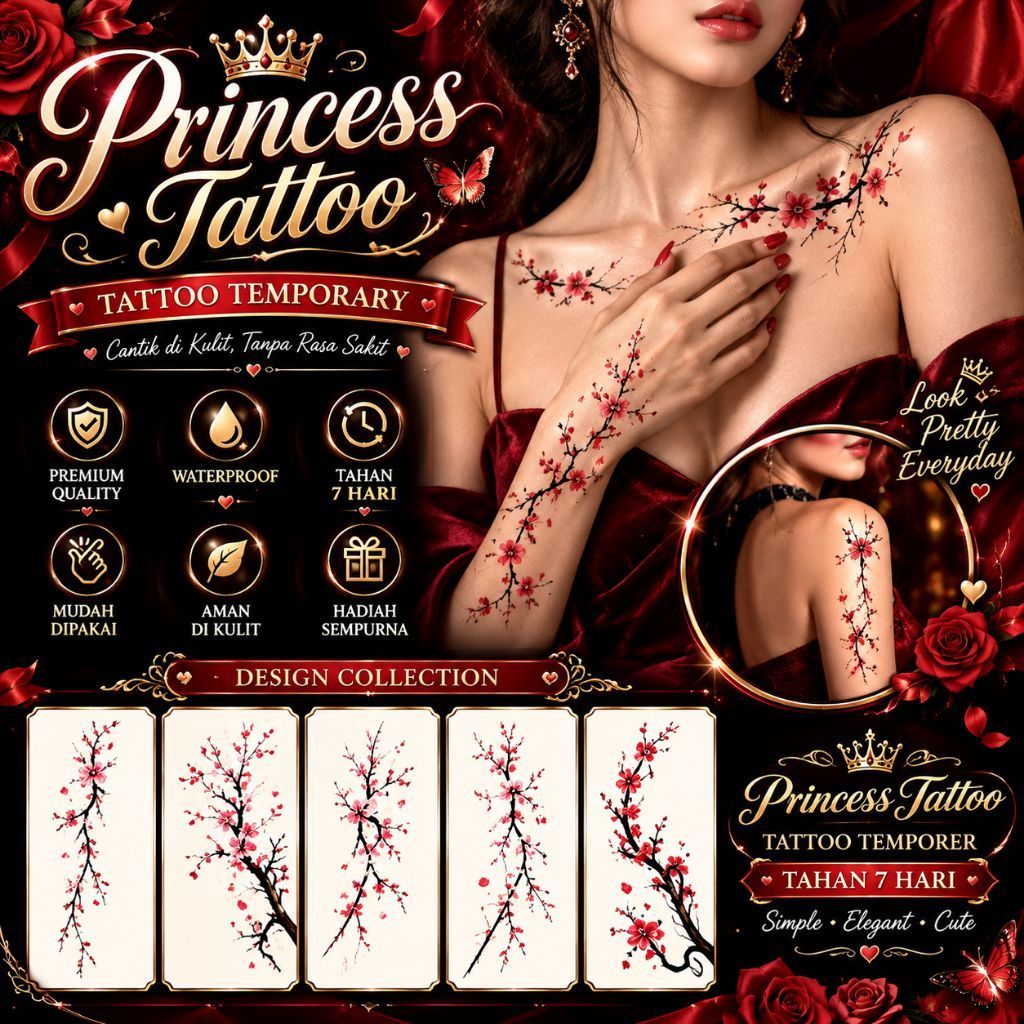 TATTO | Tatto temporer | Sticker tatto | Beauty Tatto | Tatto Woman