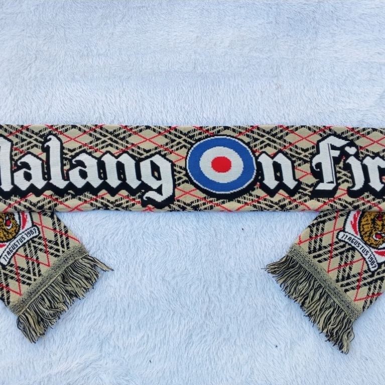 SYAL AREMA / SCARF AREMA / MALANG ON FIRE / AREMA