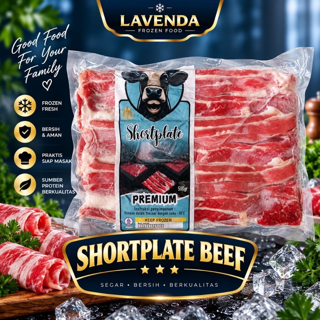 SHORTPLATE BEEF SLICE 500g