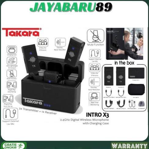 Takara INTRO X3 Mic Wireless