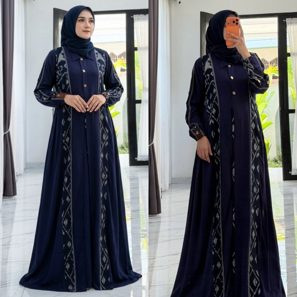 GAMIS TWILL ANJANI STORE // by ANJANI SABILA NAVY ETNIK READY