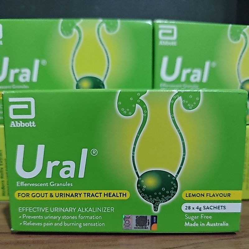 Ural Effervescent Granules 28sac ready stok exp 2027
