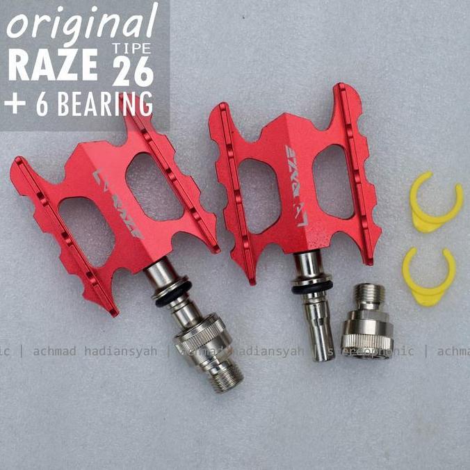 Pedal RAZE QR Pedal RAZE Quick Release sealed bearing Pedal QR Bearing