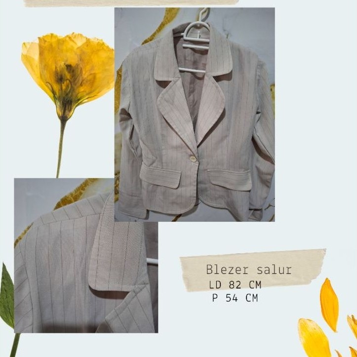 Preloved Outer Wanita Bahan Linen
