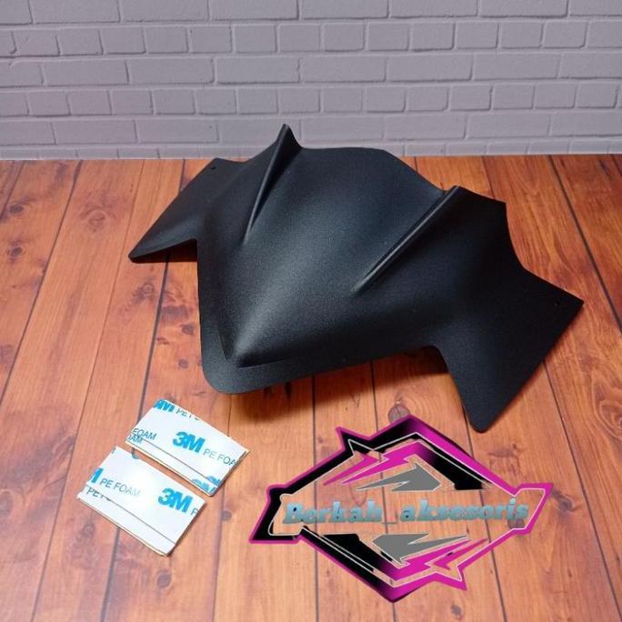 VISOR SUPRA GTR 150 WINDSHIELD VISOR SUPRA GTR 150 HITAM DOFF BARU