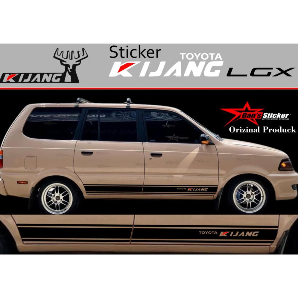 GNSticker Sticker Toyota Kijang Lgx Sticker Pintu Kijang Lgx