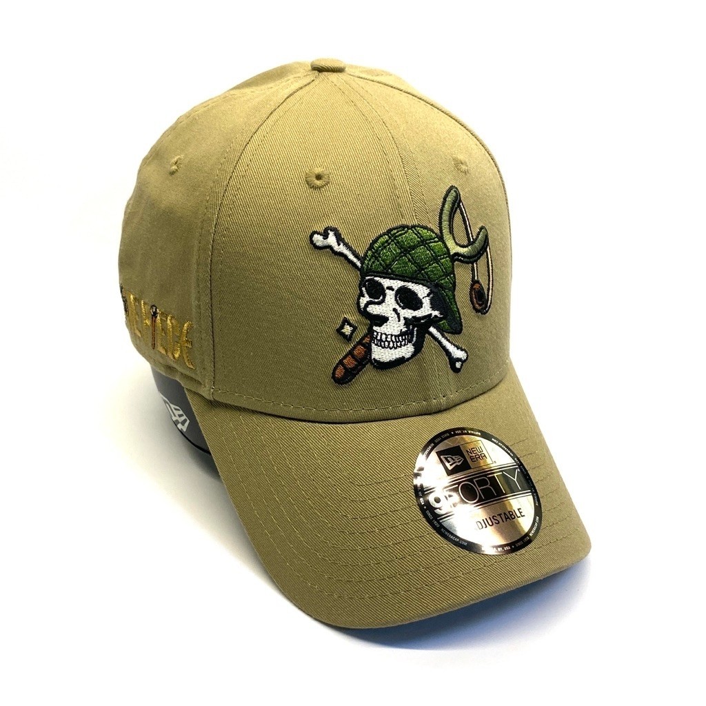 Topi New Era Original 9Forty One Piece Usopp Khaki