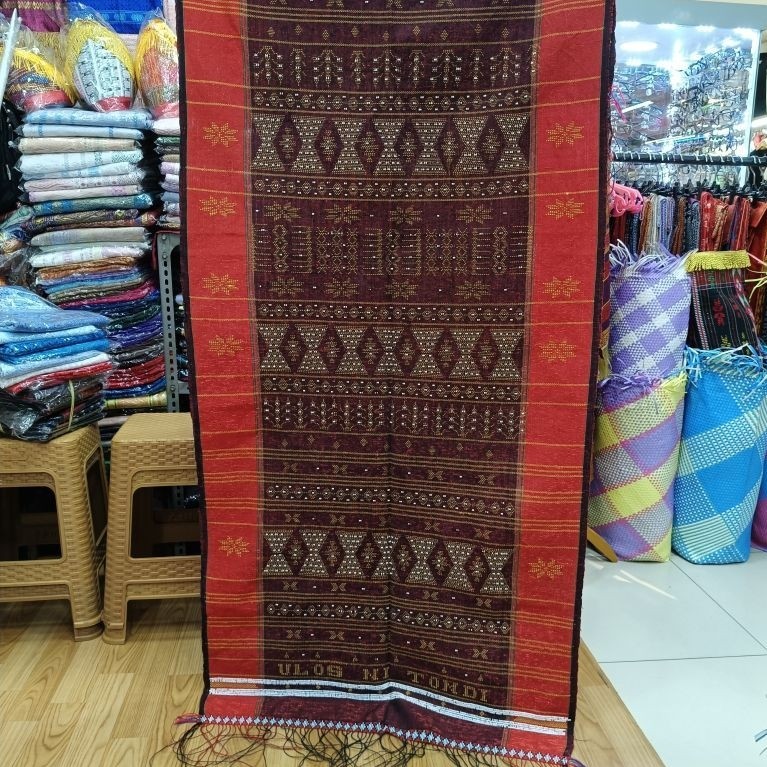 Ulos sadum simata pitu marsirat tulisan ULOS NI TONDI full simata.
