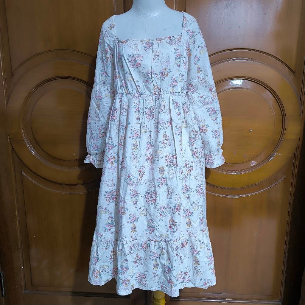 rare premium ullala dress shabby bunga vintage