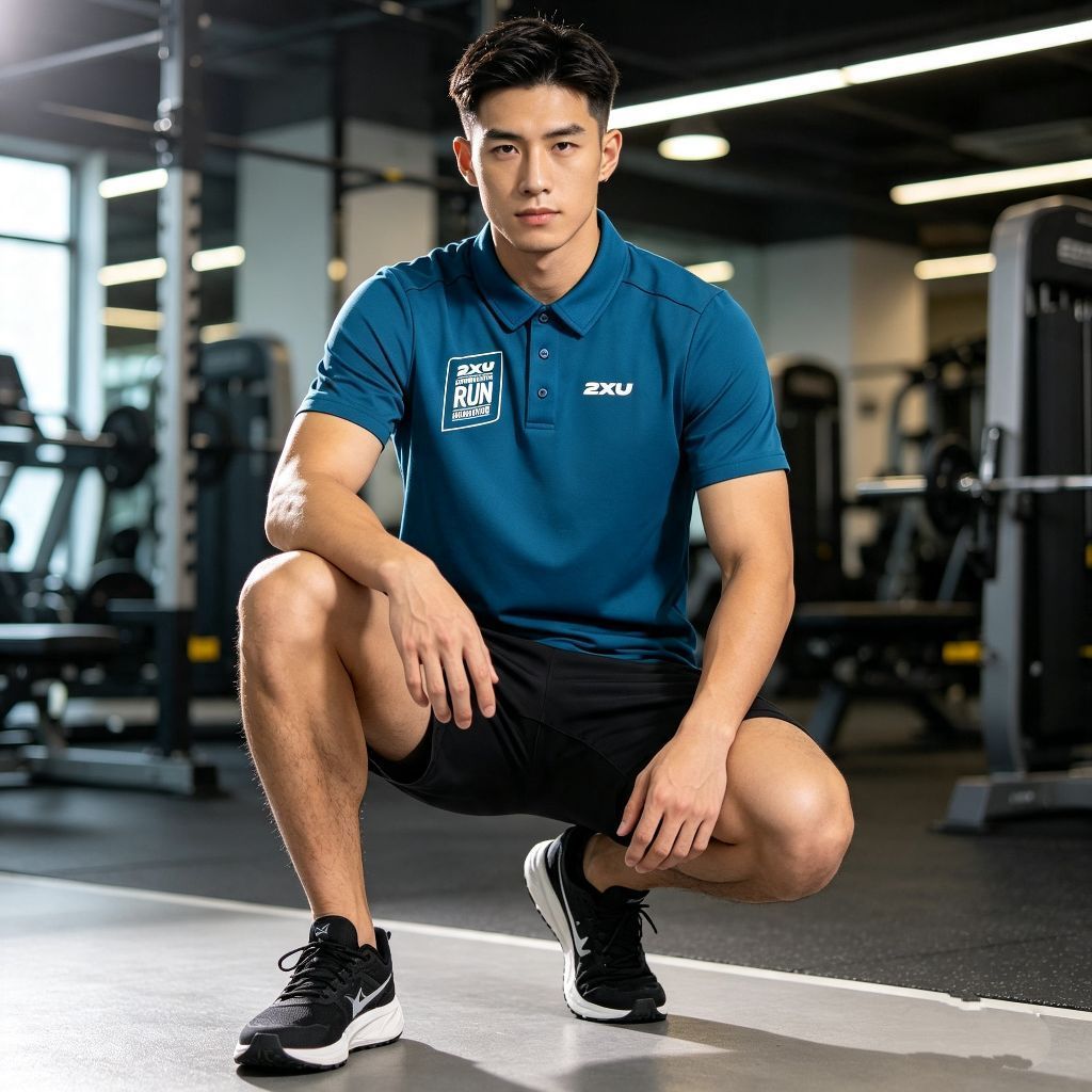 2X EVENT X MEN'S PERFORMANCE POLO TSHIRT SPORT PRIA (7041)