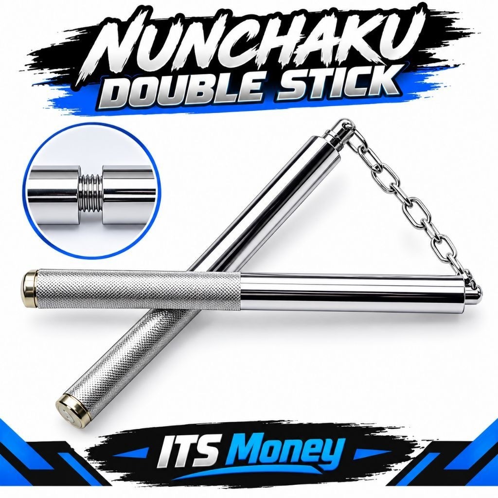 Nunchaku/ Double stick sambung ruyung besi