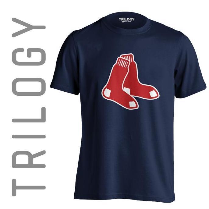 TRILOGY 0520 - Boston Red Sox Baseball - Kaos Premium - SPORT MLB