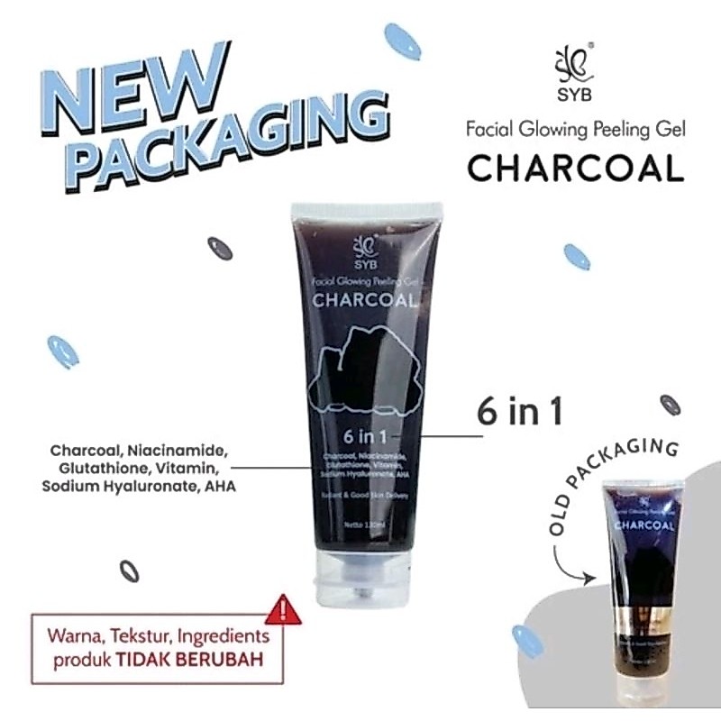 SYB Peeling Gel Aloevera / Charcoal/ Milk&Snail