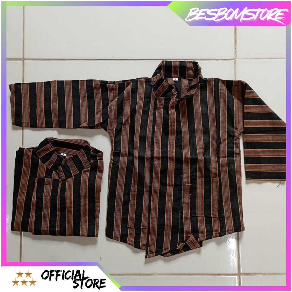 Baju Surjan Kutubaru Kebaya Lurik Balita EC Promo